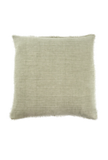 Lina Linen Pillow, Olive 24x24