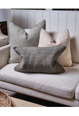 Lina Linen Pillow, Laurel 24x24