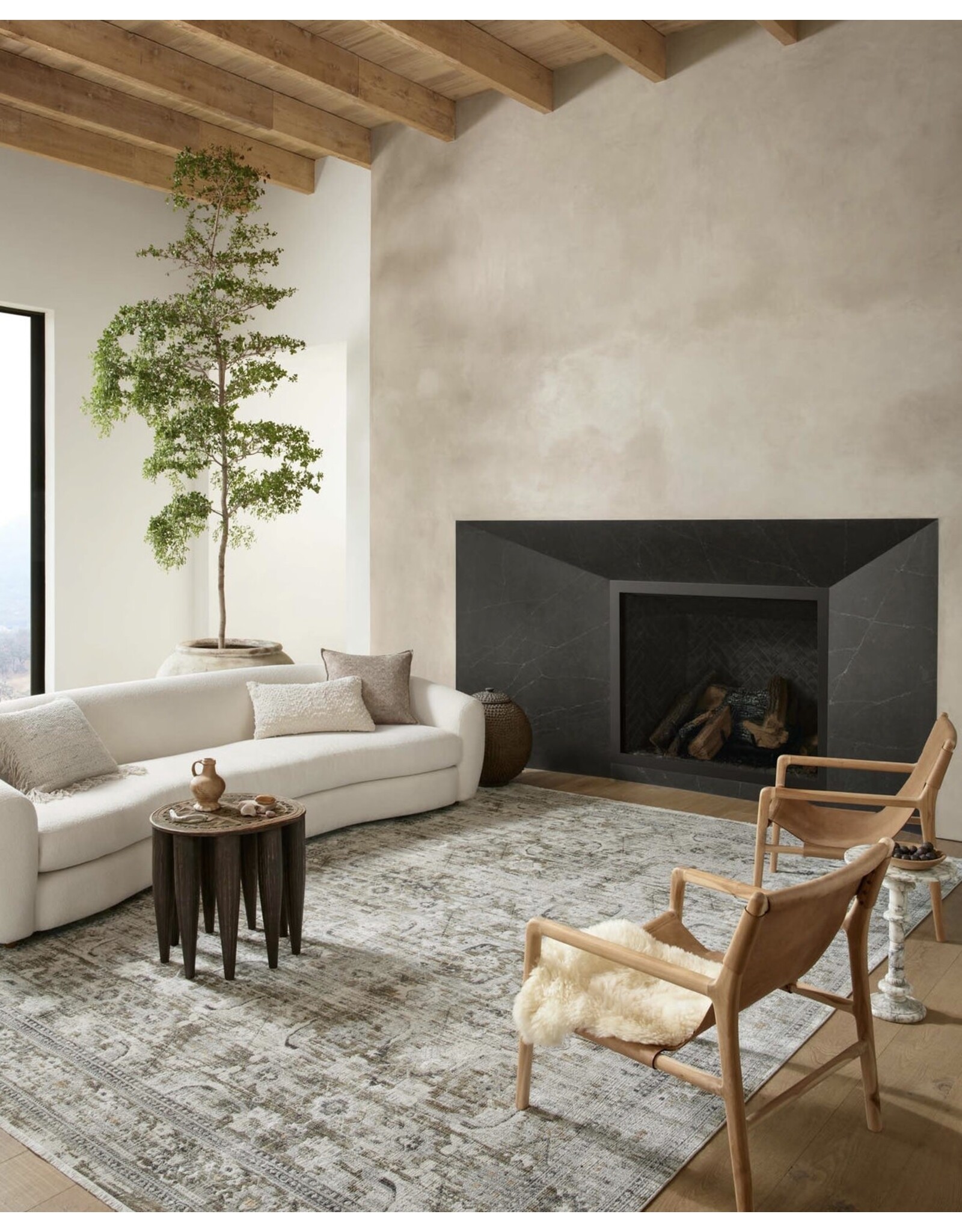 Loloi Bonney Rug Moss/Stone 7'10"x10'2"