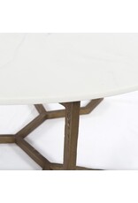 Naomi Coffee Table - Raw Brass