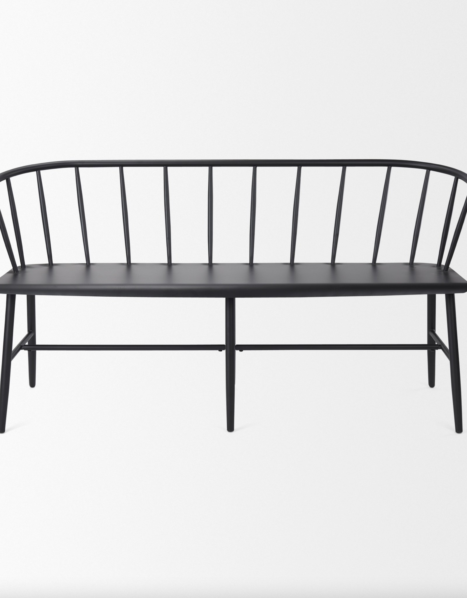 Colin Black Metal Bench