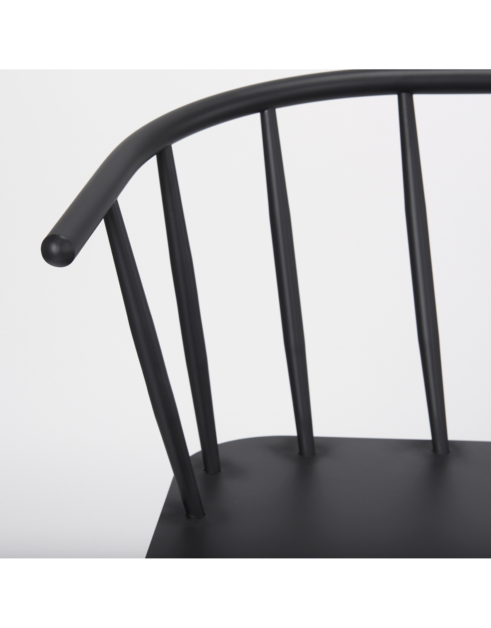 Colin Black Metal Bench