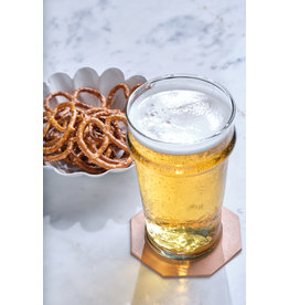 Leather Coaster Set - 4pk