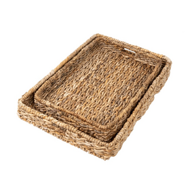 Abaca Rectangular Trays