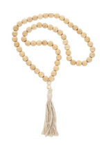 Tassel Blessing Beads - Natural