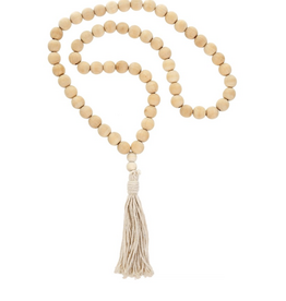 Tassel Blessing Beads - Natural