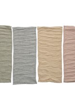 Woven Cotton Burp Cloth w/ Stripes
