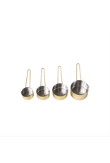 Hammered Gold Stainless Steel Measuring Cups