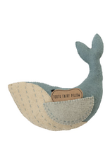 Wool Whale Tooth Fairy Pillow