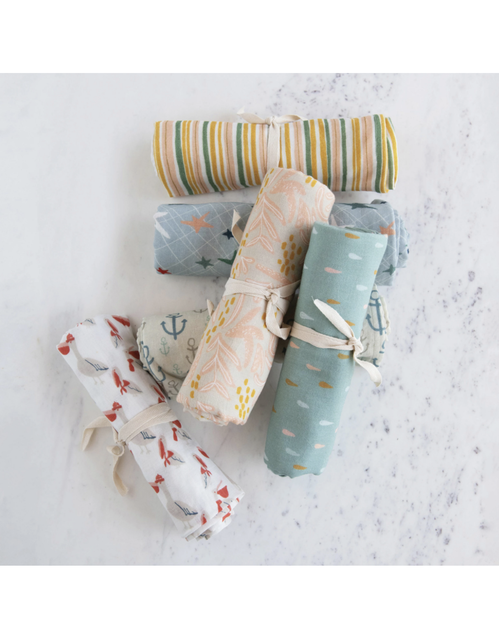 Cotton Printed Baby Swaddle, Various