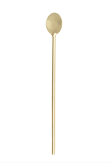 Gold Hammered Cocktail Spoon