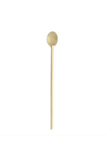 Gold Hammered Cocktail Spoon
