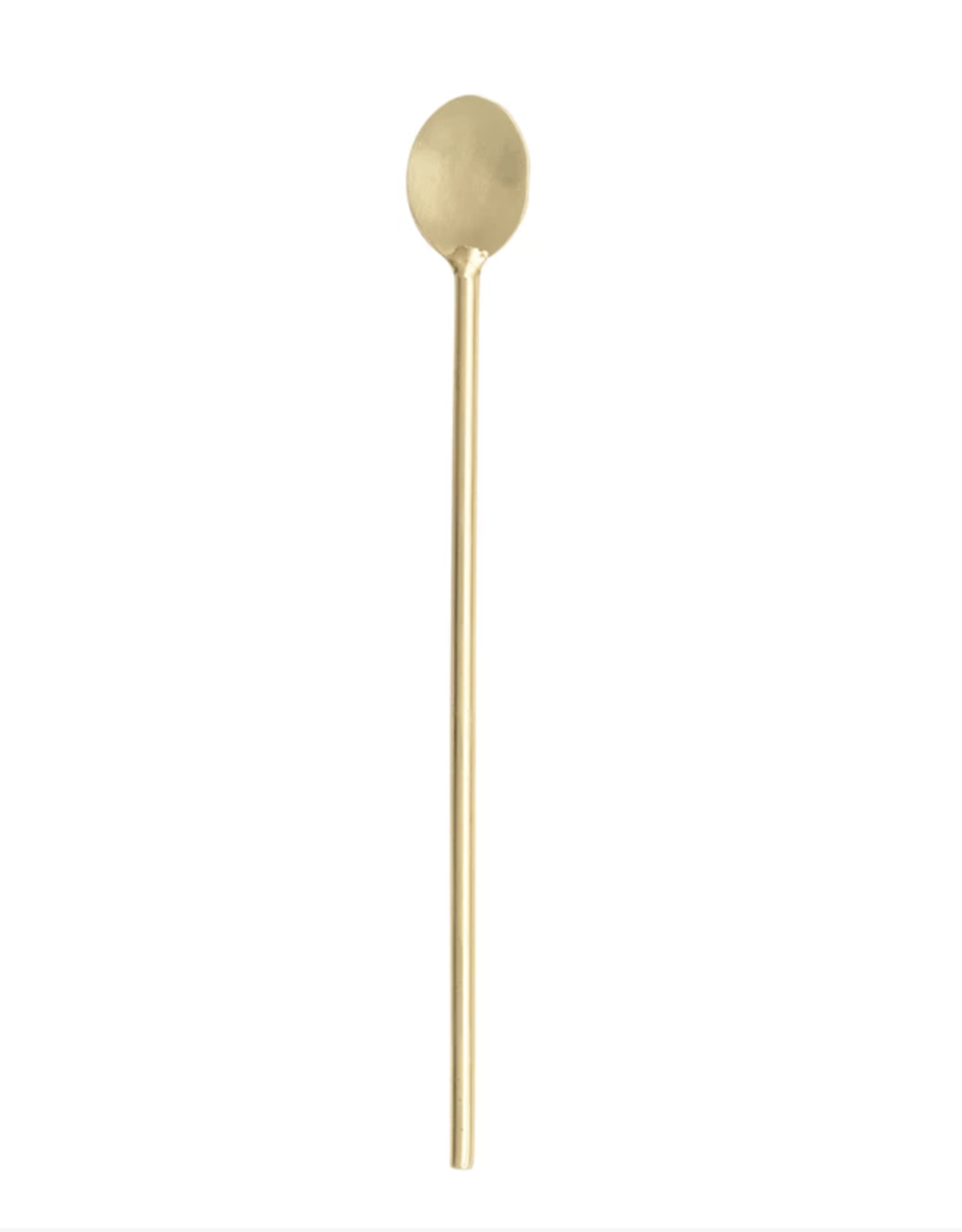 Gold Hammered Cocktail Spoon