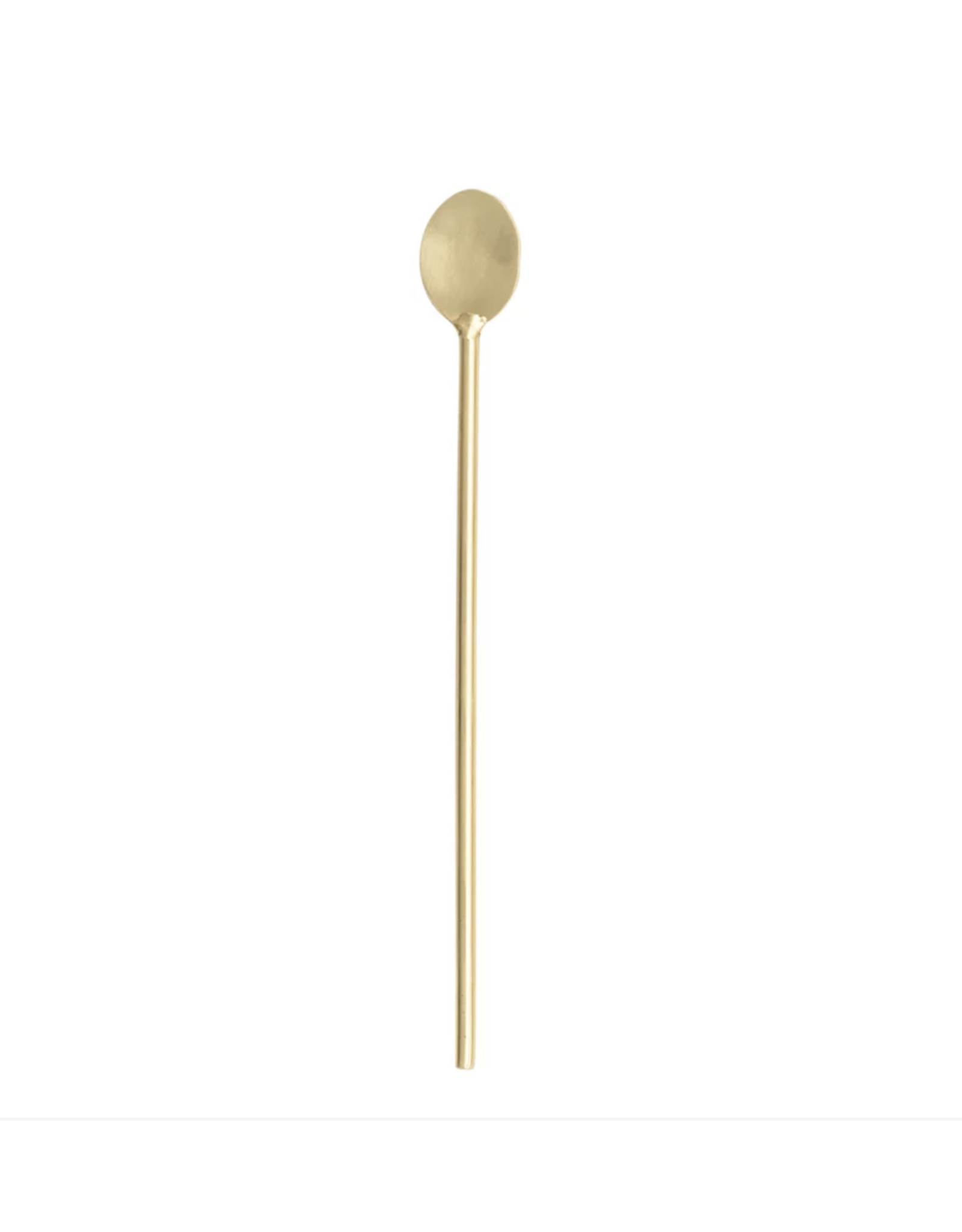 Gold Hammered Cocktail Spoon