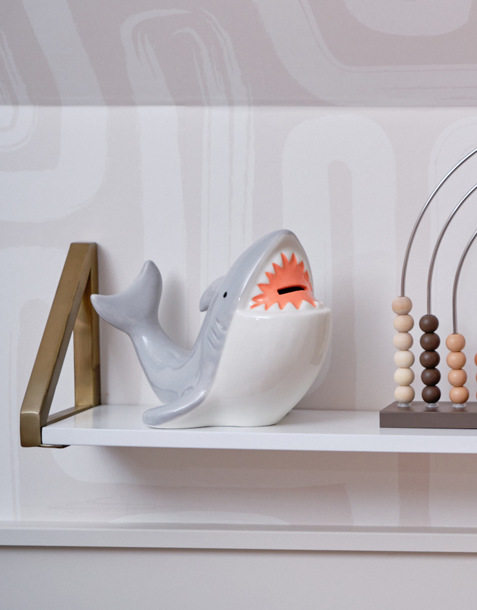 Shark Ceramic Piggy Bank