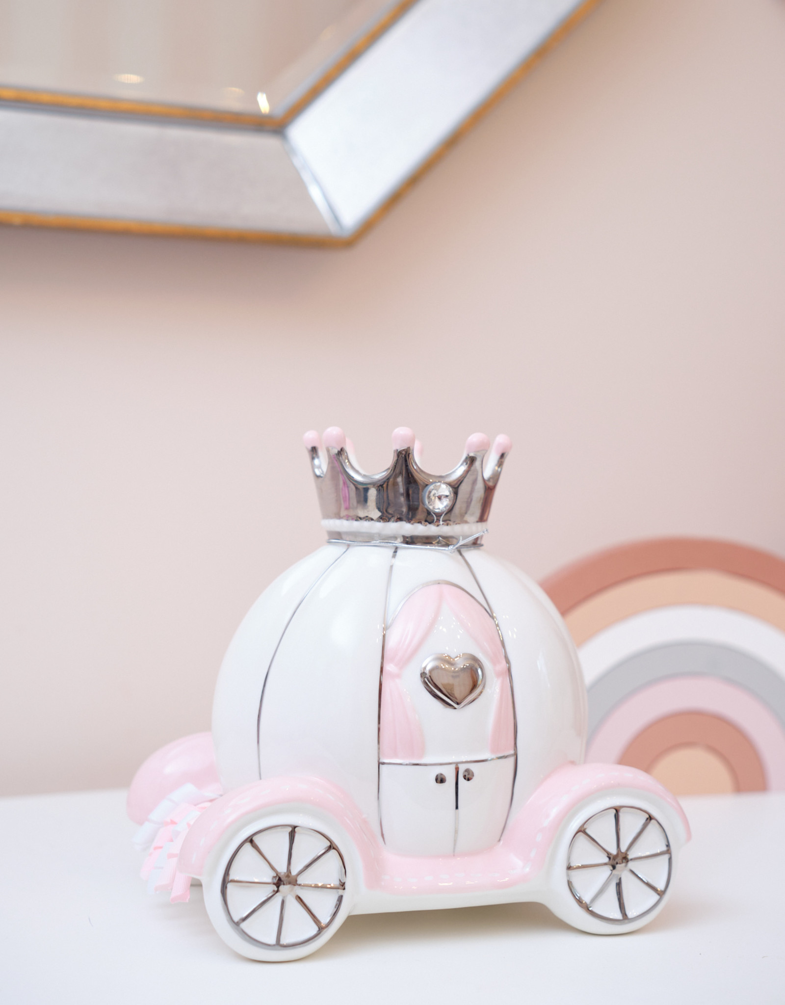 Little Princess Carriage Ceramic Bank