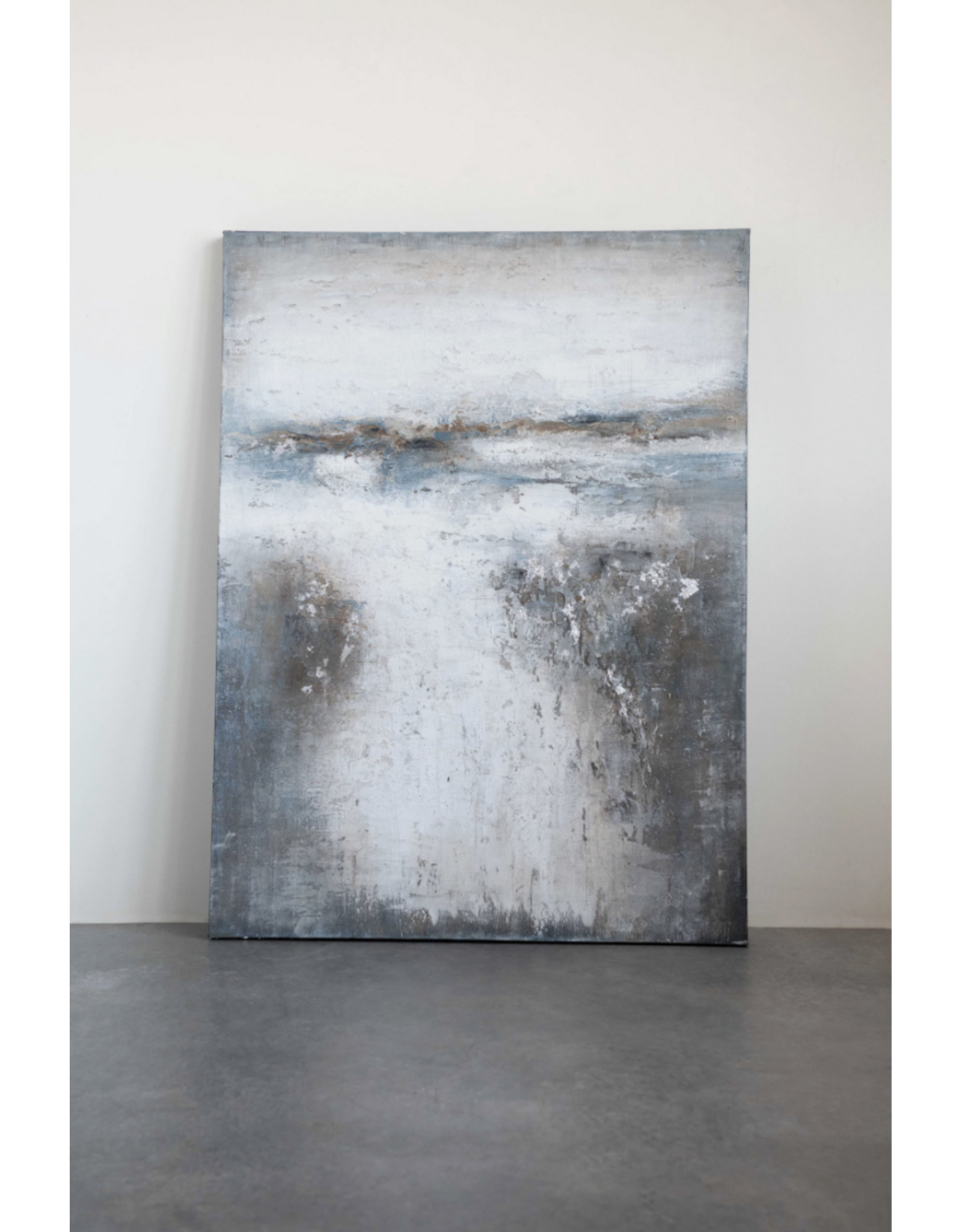 Hand-Painted Abstract Canvas Wall Decor