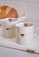 Indaba Sweetheart Mug, Gold