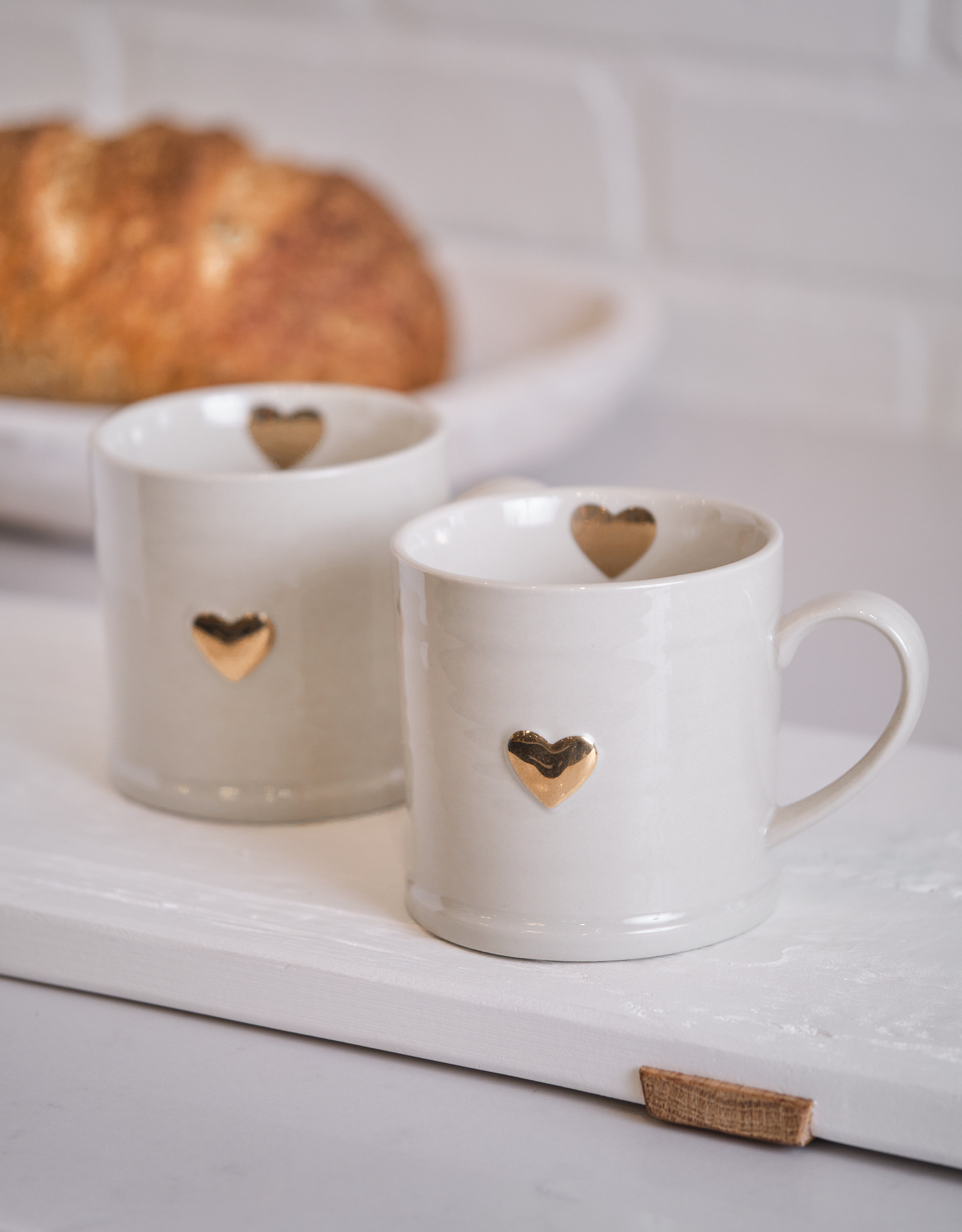 Indaba Sweetheart Mug, Gold