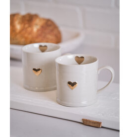 Sweet Heart Mug, Gold
