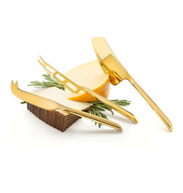 Gold Cheese Knives, S/3