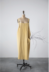 Yellow Cross Back Apron