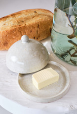 Stoneware Domed Butter Dish