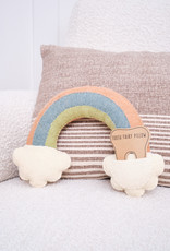 Wool Rainbow Tooth Fairy Pillow