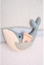 Wool Whale Tooth Fairy Pillow