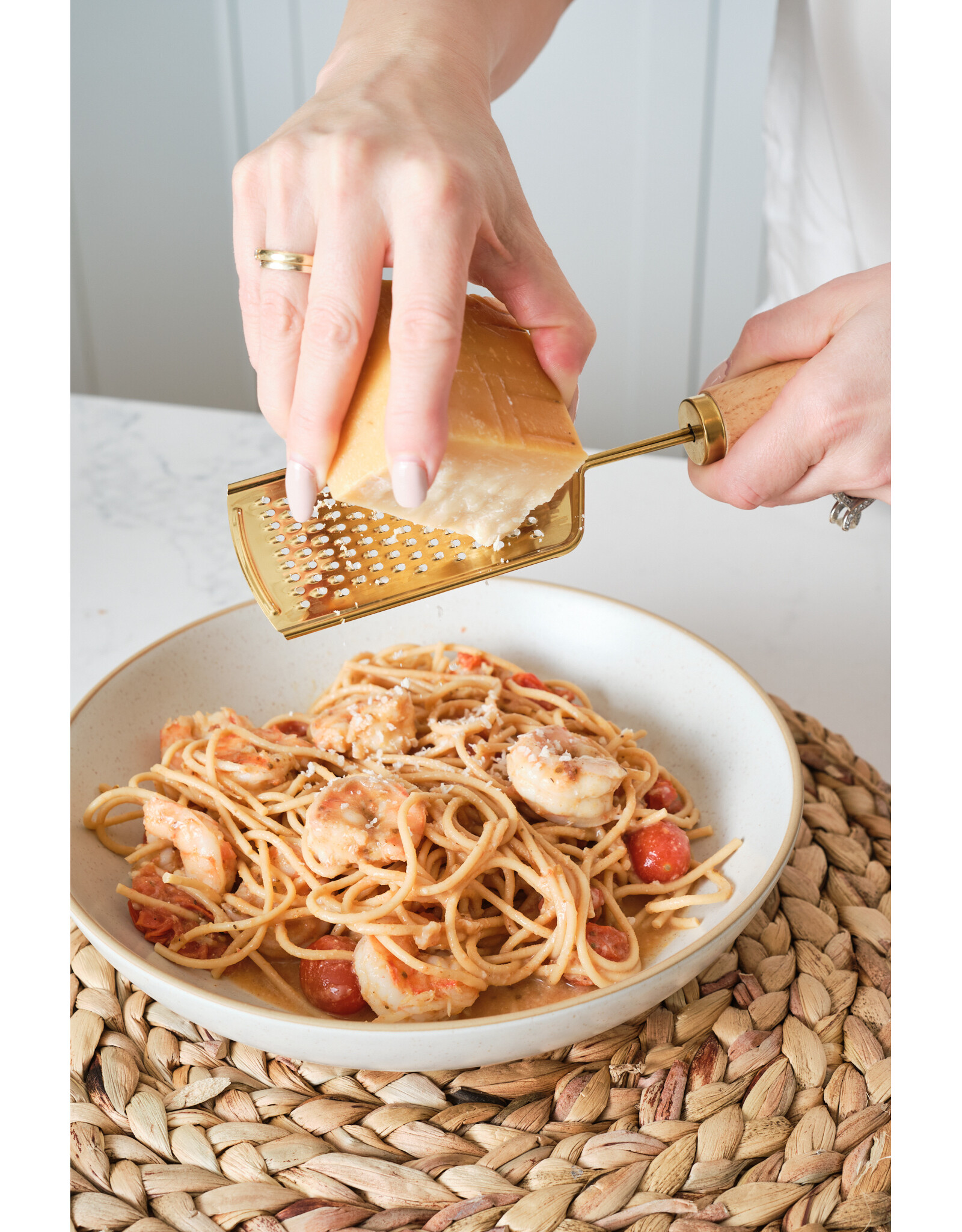Gold Stainless Steel Cheese Grater