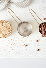 Hammered Gold Stainless Steel Measuring Cups