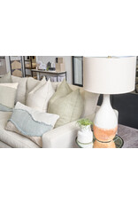 Ceramic Table Lamp with Linen Shade