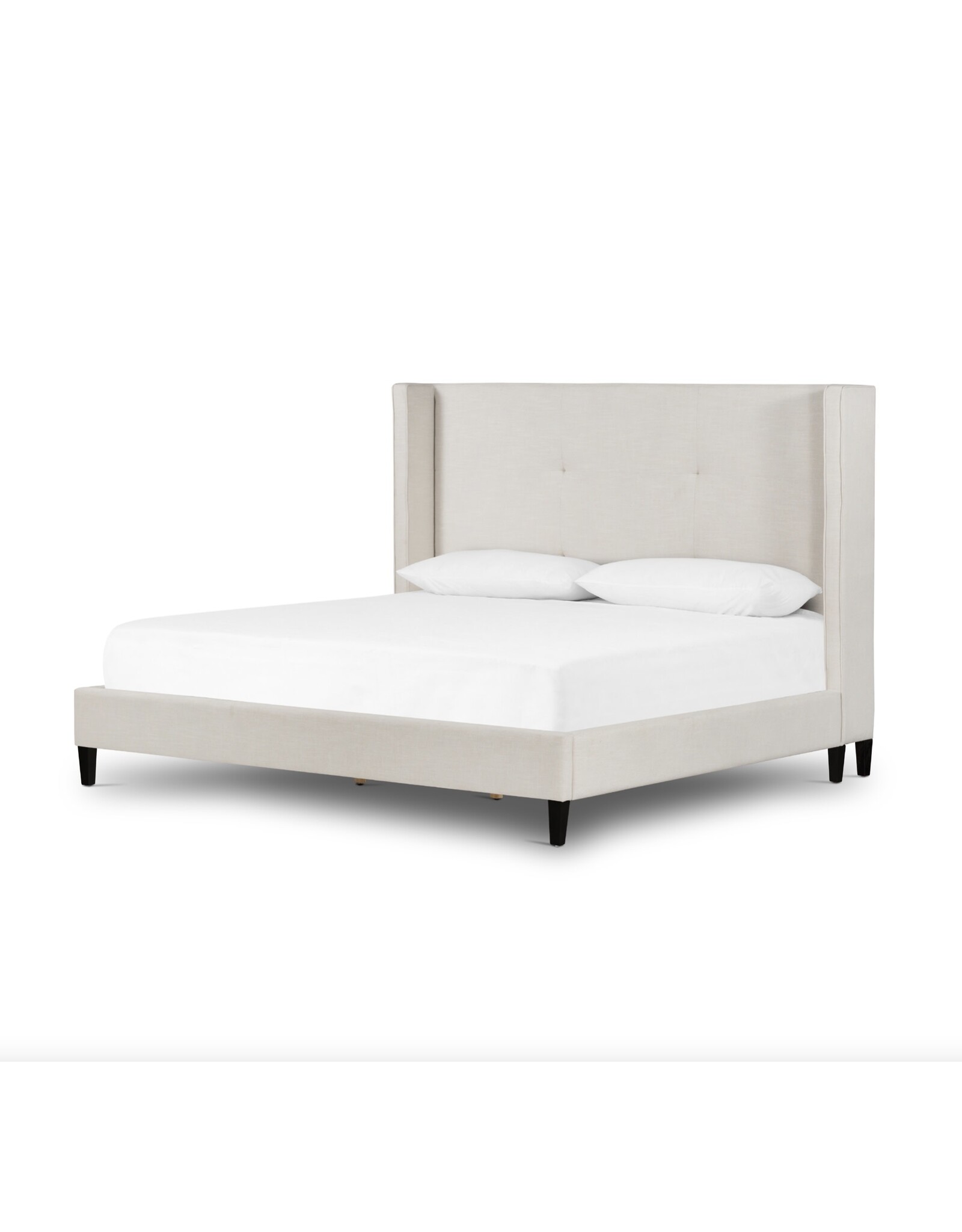 Madison Bed in Cambric Ivory - King
