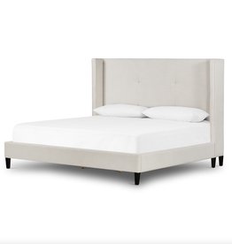 Madison Bed in Cambric Ivory - King