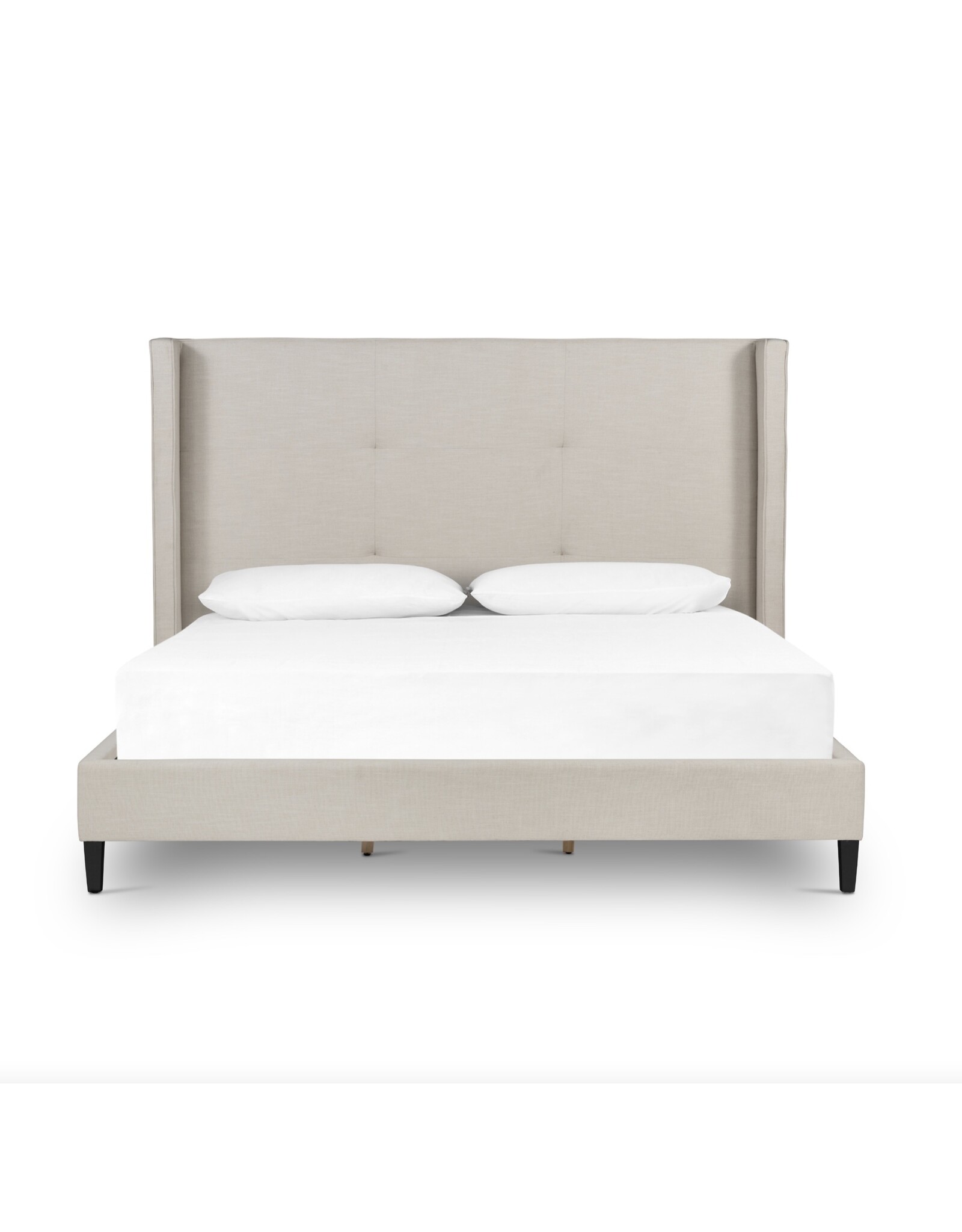 Madison Bed in Cambric Ivory - King