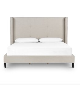 Madison Bed in Cambric Ivory - King