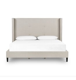 Madison Bed in Cambric Ivory - King