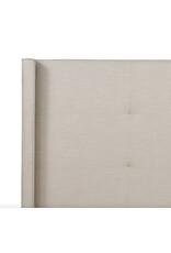 Madison Bed in Cambric Ivory - King