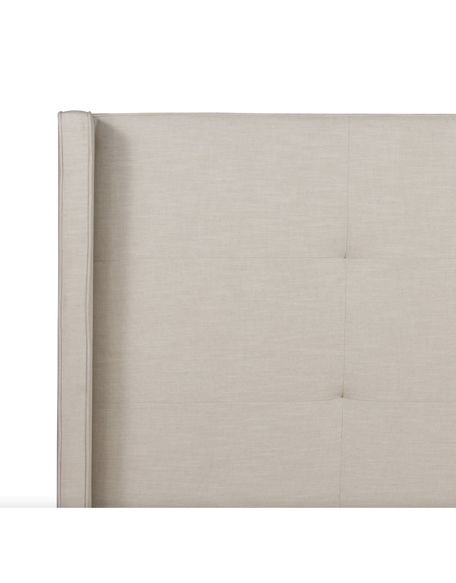 Madison Bed in Cambric Ivory - King