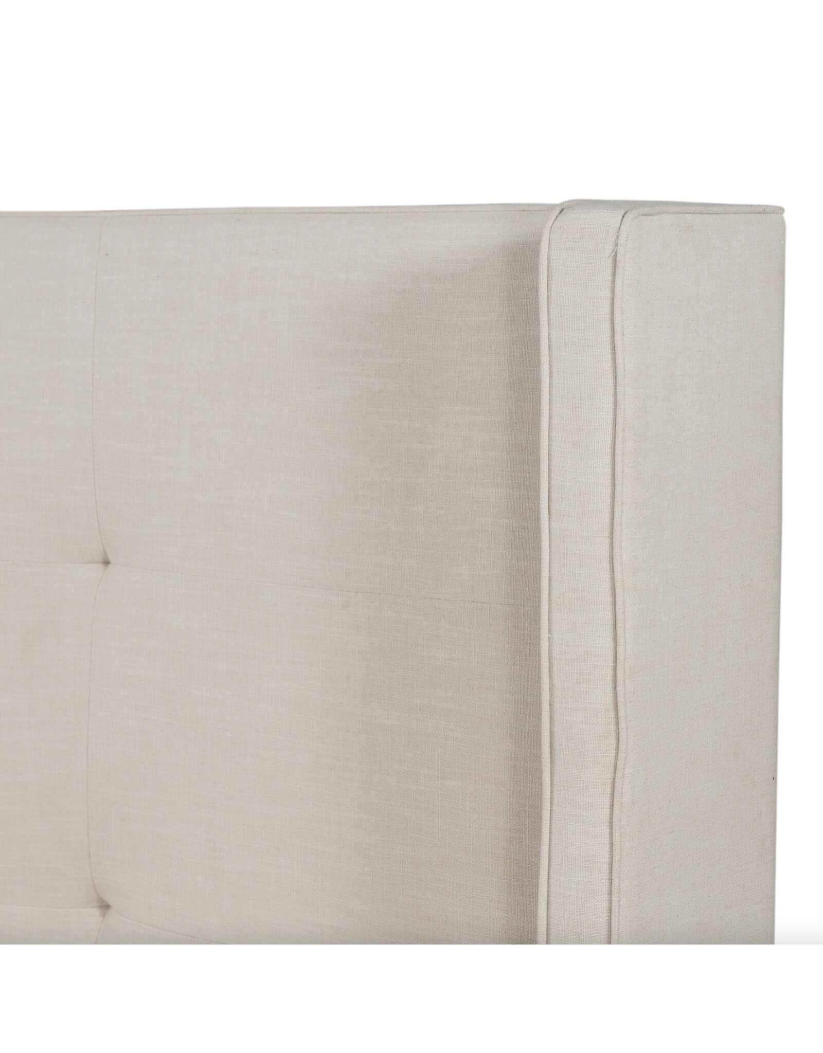 Madison Bed in Cambric Ivory - King