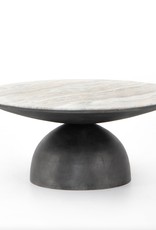 Corbett Coffee Table in Hammered Grey