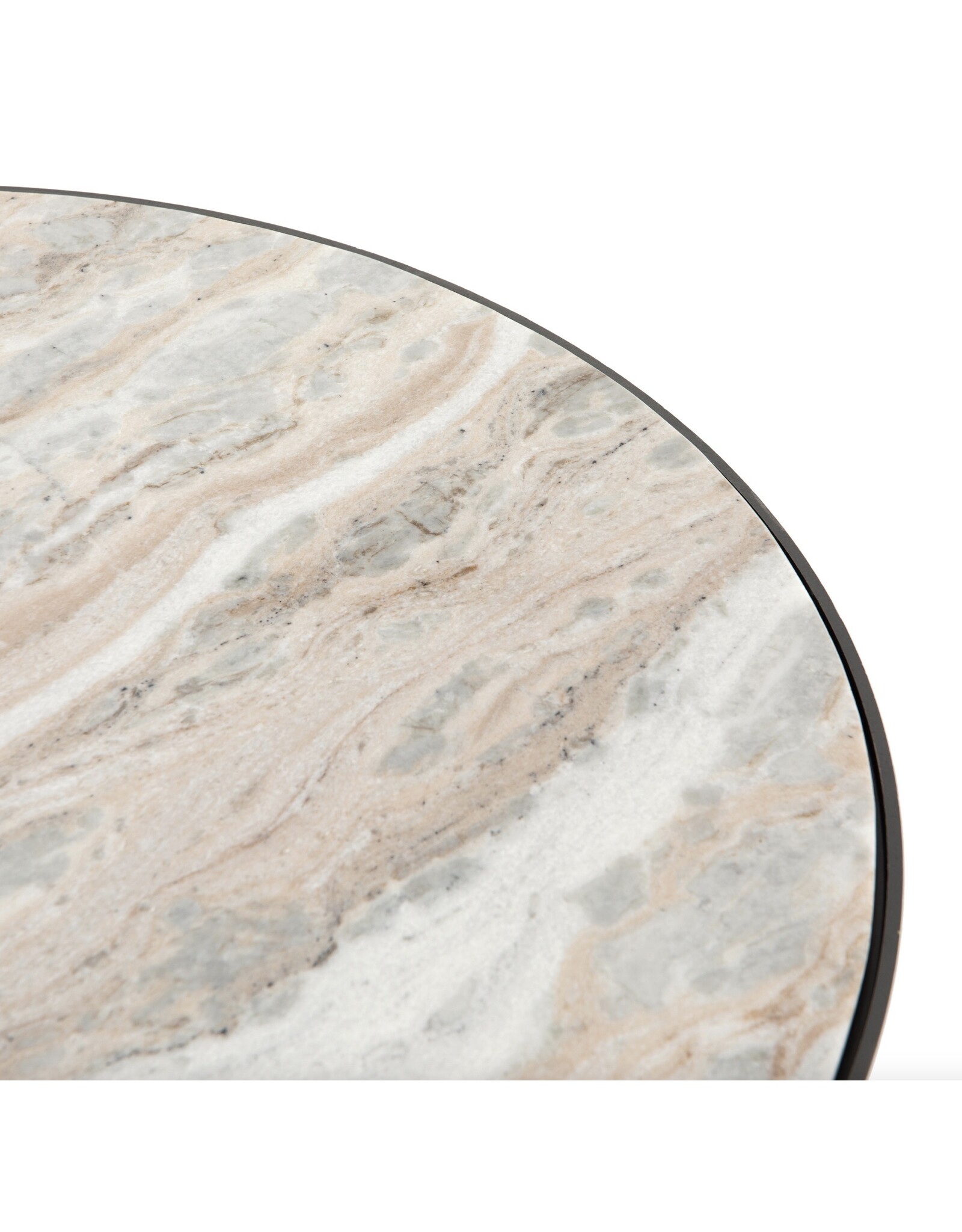 Corbett Coffee Table in Hammered Grey