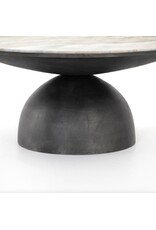 Corbett Coffee Table in Hammered Grey