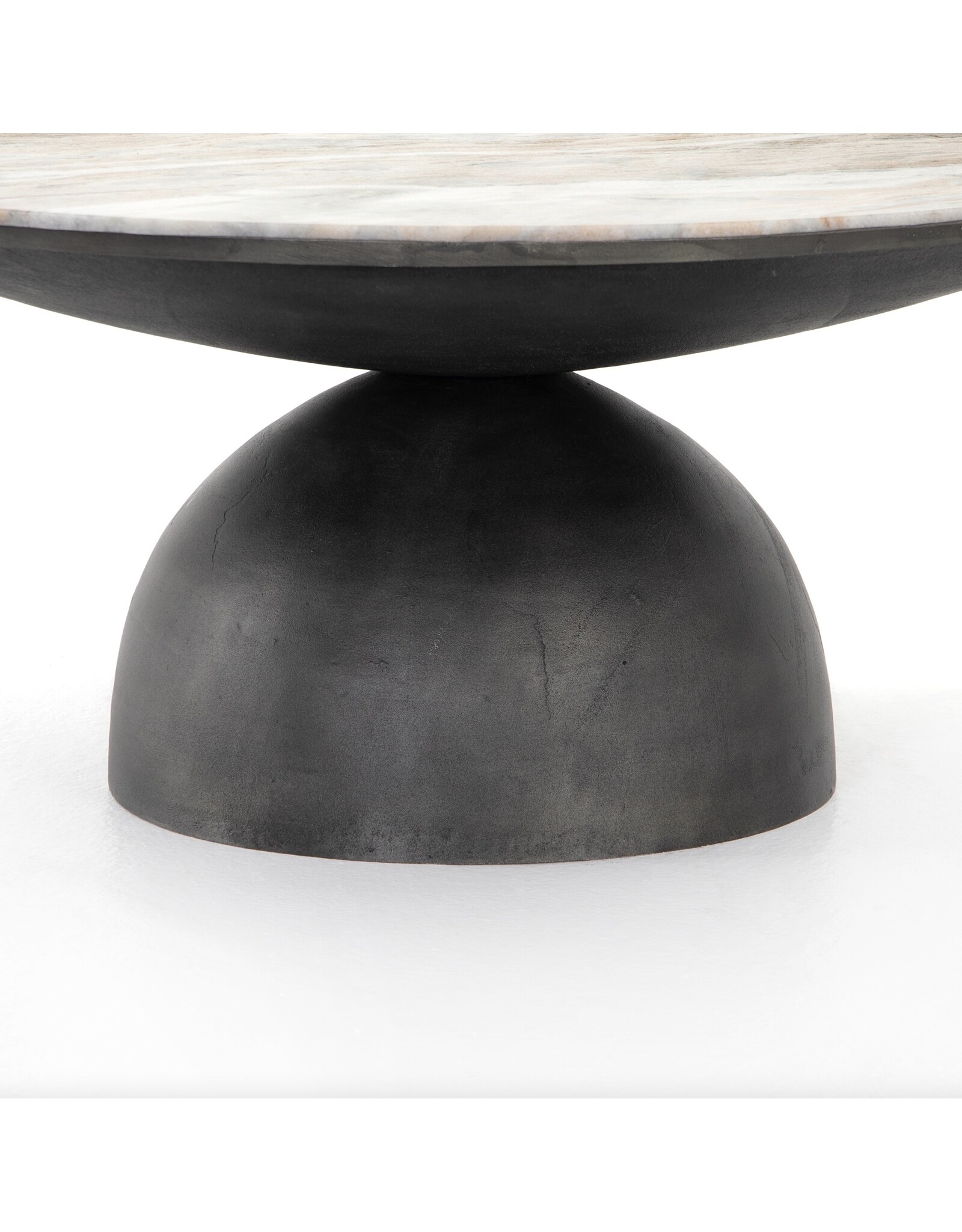 Corbett Coffee Table in Hammered Grey