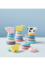 Duck Farm Stacking Wood Toy
