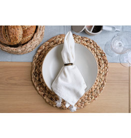 Tassel Napkin - Ivory, Set of 6