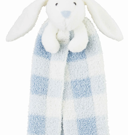 Blue Bunny Lovey Blanket