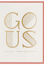 Go Us Anniversary Card