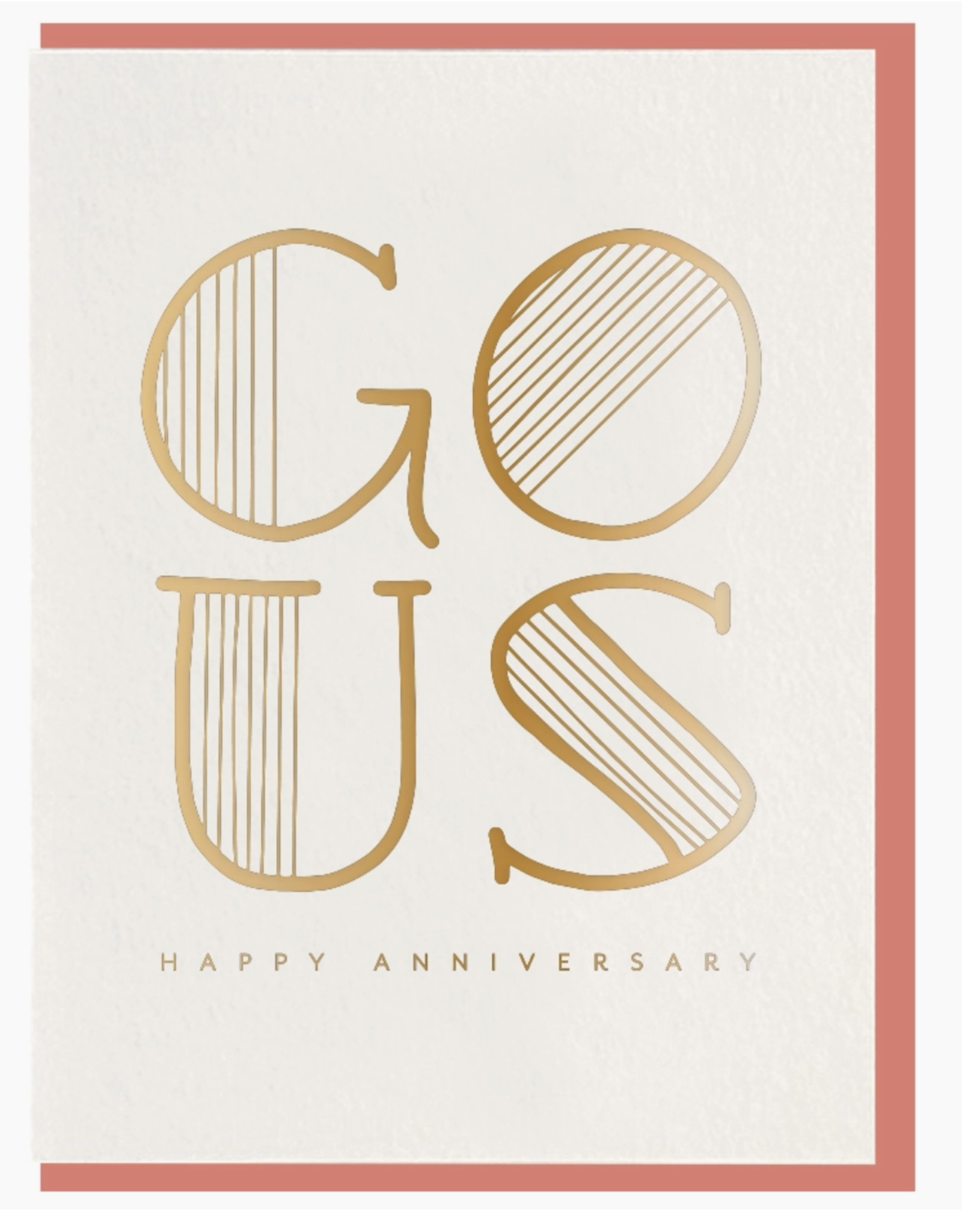 Go Us Anniversary Card