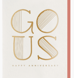 Go Us Anniversary Card